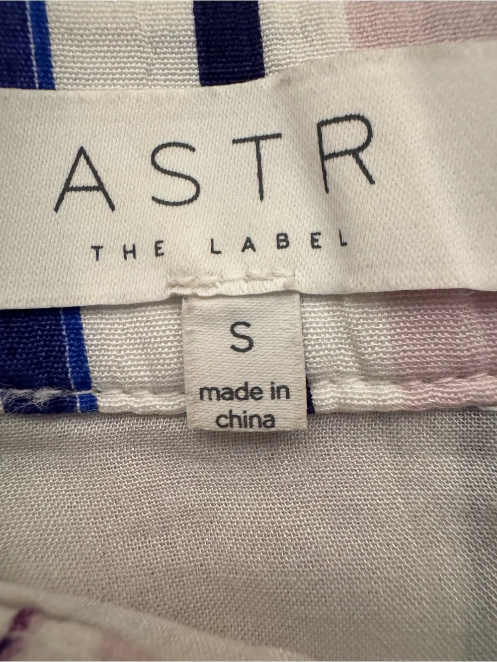 ASTR The Label Women's Striped Maxi High-Low Wrap Skirt - Size S  b21